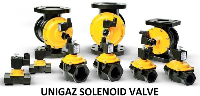 Unigaz Solenoid Vanaları